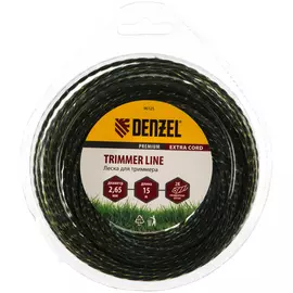 Двухкомпонентная леска для триммера Denzel EXTRA CORD 96125