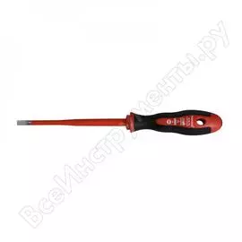 Двухкомпонентная шлицевая отвертка haupa vde 5,5х125 мм, серия slim 102918