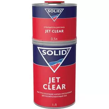 Двухкомпонентный экспресс лак SOLID JET CLEAR 323.1500