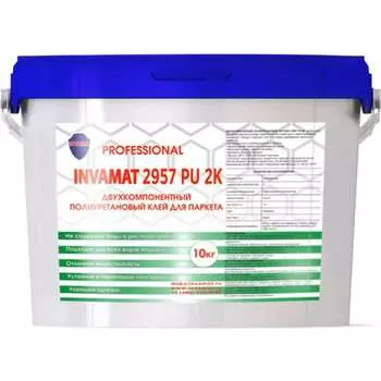 Двухкомпонентный полиуретановый клей для паркета INVAMAT 2957 1146