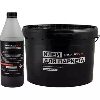 Двухкомпонентный полиуретановый клей для паркета TRICOL 2K PU PT 568
