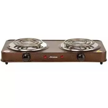 Двухконфорочная электрическая плита Аксинья