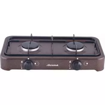 Двухконфорочная газовая плита Аксинья
