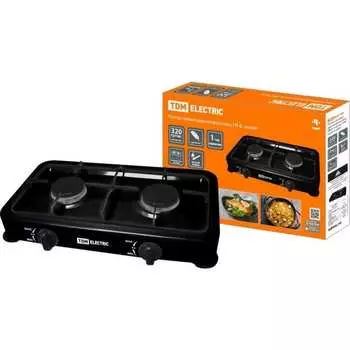 Двухконфорочная газовая плитка TDM