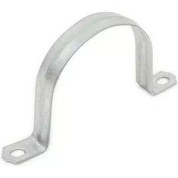 Двухлапковая крепежная металлическая скоба Абсолют СМД 63-65 мм ER0000023