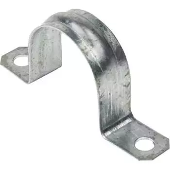 Двухлапковая металлическая скоба EKF PROxima sm-2-48-50