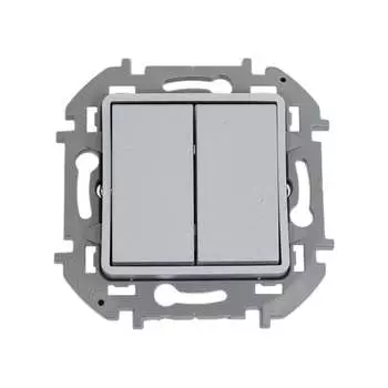 Двухлавишный переключатель Legrand MOS-INSPIRIA + 673657