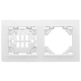 Двухместная горизонтальная рамка EKF Минск Basic ERM-G-302-10