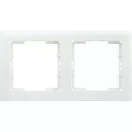 Двухместная горизонтальная рамка IEK