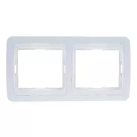 Двухместная горизонтальная рамка UNIVersal Валери ВР002Г