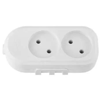 Двухместная переносная розетка BYLECTRICA Р16-9141