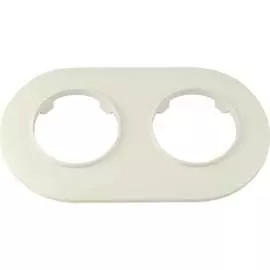 Двухместная рамка BYLECTRICA ПРОВАНС ЮЛИГ.735212.499 бежевый