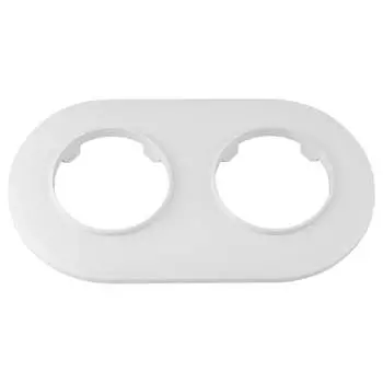 Двухместная рамка BYLECTRICA ПРОВАНС ЮЛИГ.735212.499 перламутр