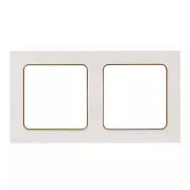 Двухместная рамка EKF Стокгольм PROxima EYM-G-303-10