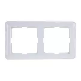 Двухместная рамка Systeme Electric W59 KD-2-18