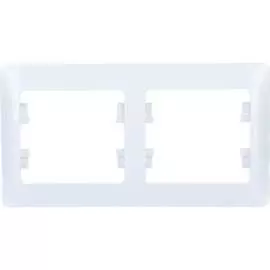 Двухместная рамка Systeme Electric Glossa GSL000102