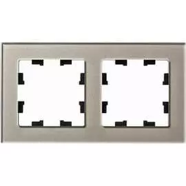 Двухместная рамка Systeme Electric AtlasDesign Nature ATN320502