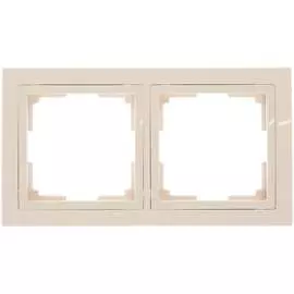 Двухместная рамка Smartbuy Нептун SBE-05i-Plastic-FR-2