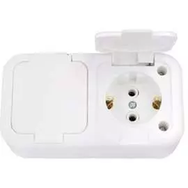 Двухместная розетка BYLECTRICA