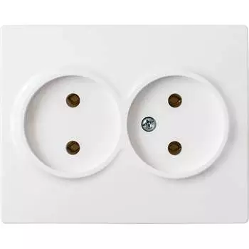 Двухместная розетка BYLECTRICA МАСТЕР РС16-0041