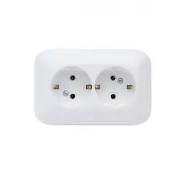 Двухместная розетка duwi Basis 26461 3