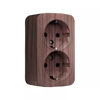 Двухместная розетка EKF Минск EGR16-128-40