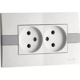 Двухместная розетка MONO ELECTRIC