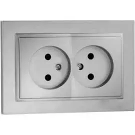 Двухместная розетка MONO ELECTRIC