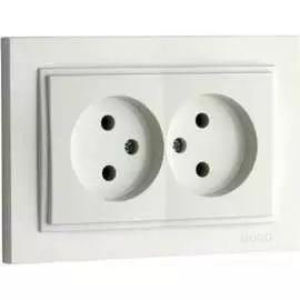 Двухместная розетка MONO ELECTRIC