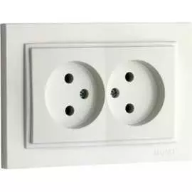 Двухместная розетка MONO ELECTRIC Despina 102-252505-121
