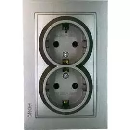 Двухместная розетка MONO ELECTRIC
