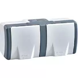 Двухместная розетка MONO ELECTRIC