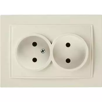 Двухместная розетка Nilson ALEGRA-THOR 27121024