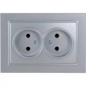 Двухместная розетка Nilson ALEGRA-THOR 27131024