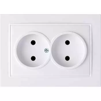 Двухместная розетка Nilson ALEGRA-THOR 27111024