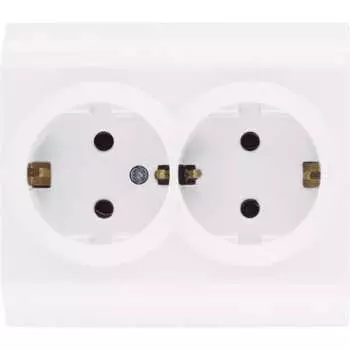 Двухместная розетка Nilson advantage 20111025