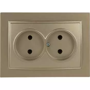 Двухместная розетка Nilson ALEGRA-THOR 27151024