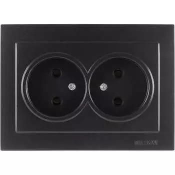 Двухместная розетка Nilson ALEGRA-THOR 27221024