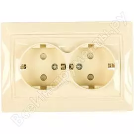 Двойная розетка UNIVersal Севиль Б-С0050
