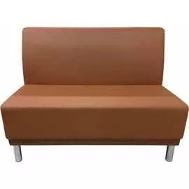 Двухместная секция дивана Мягкий Офис паприка ХЛ601ПП