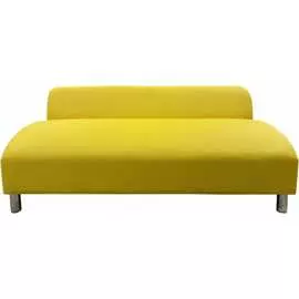 Двухместная секция дивана Мягкий Офис желтая ОФК602ЖЛТ