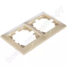 Двухместная вертикальная рамка Lezard