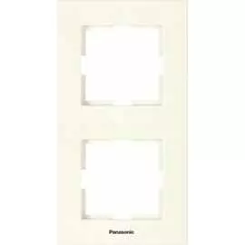Двухместная вертикальная рамка Panasonic