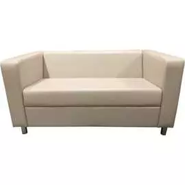 Двухместный диван Мягкий Офис кремовый АП201КРМ