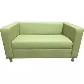 Двухместный диван Мягкий Офис салатовый АП201СЛТ