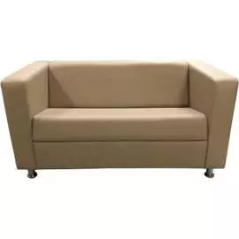 Двухместный диван Мягкий Офис бежевый АП201БЖ
