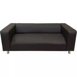 Двухместный диван Мягкий Офис шоколадный ОФК201ШК
