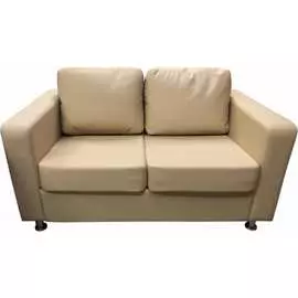 Двухместный диван Мягкий Офис бежевый ВТС201БЖ
