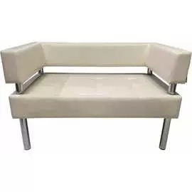 Двухместный диван Мягкий Офис бежевый СТР203БЖ