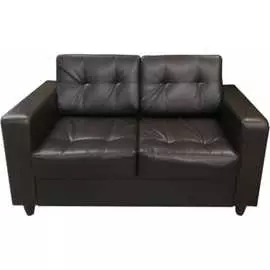 Двухместный диван Мягкий Офис с механизмом коричневый ОК203КОР_MH